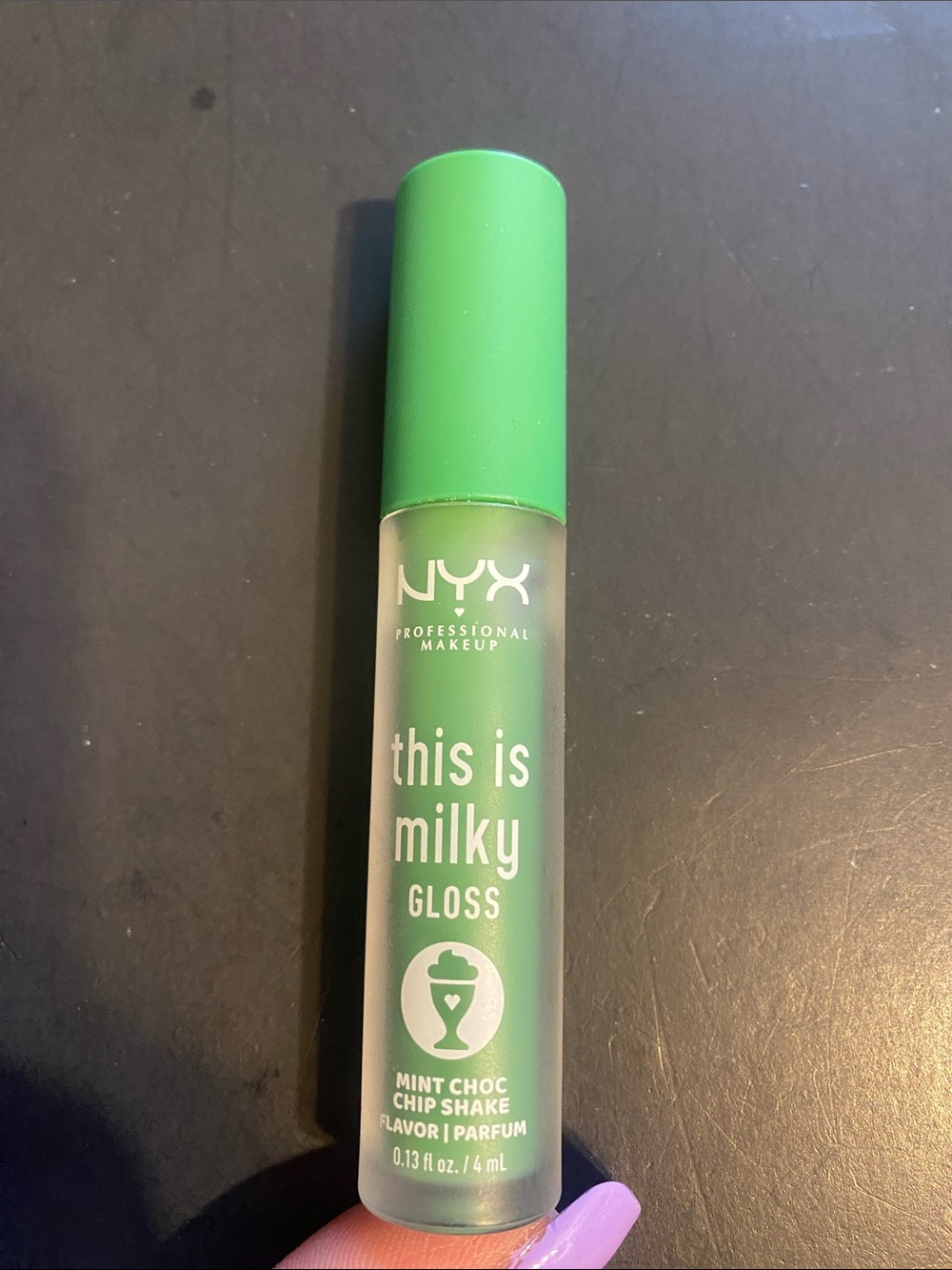 NYX This Is Milky Gloss - Mint Choc Chip Shake (Green)